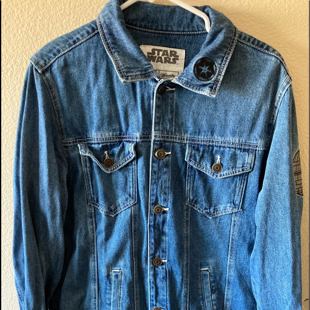 Star Wars jean jacket with embroidery. Hard to find and not sold in stores